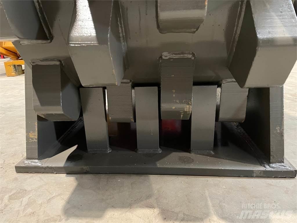  650 mm Kompaktorhjul Κύλινδροι με επίσωτρα με αέρα