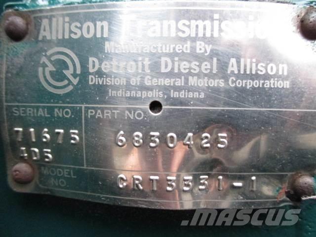 Allison CRT 3351-1 gear Μετάδοση κίνησης