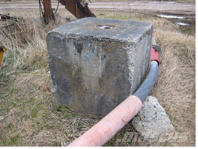  Ballastvægt 1 stk. - 2300 kg Εξαρτήματα και εξοπλισμός για γερανούς