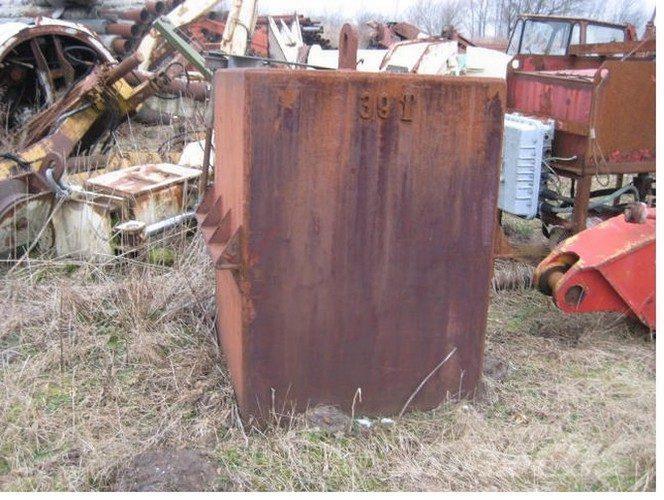  Ballastvægt 1 stk. - 3900 kg Εξαρτήματα και εξοπλισμός για γερανούς