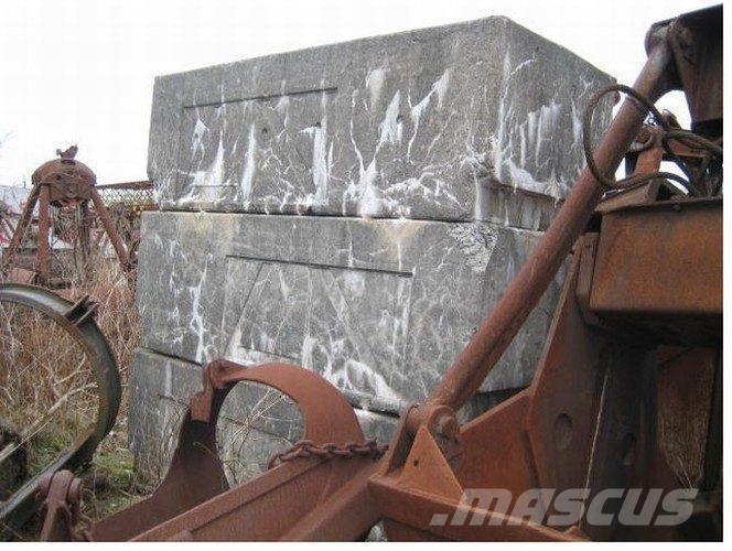  Ballastvægte 3 stk. - 3500 kg Εξαρτήματα και εξοπλισμός για γερανούς