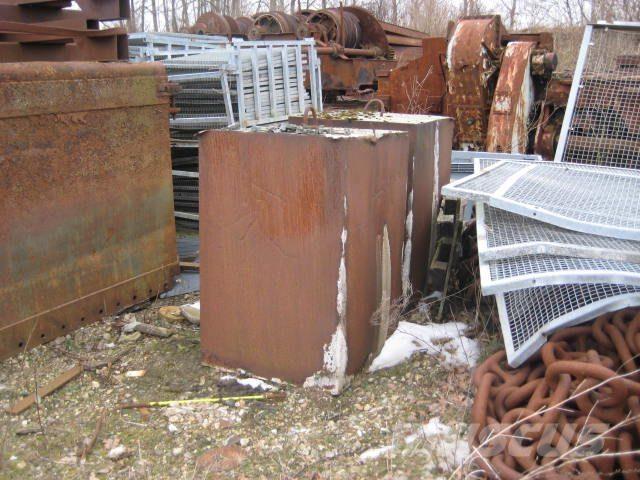  Ballastvægte 4 stk. - 2300 kg Εξαρτήματα και εξοπλισμός για γερανούς