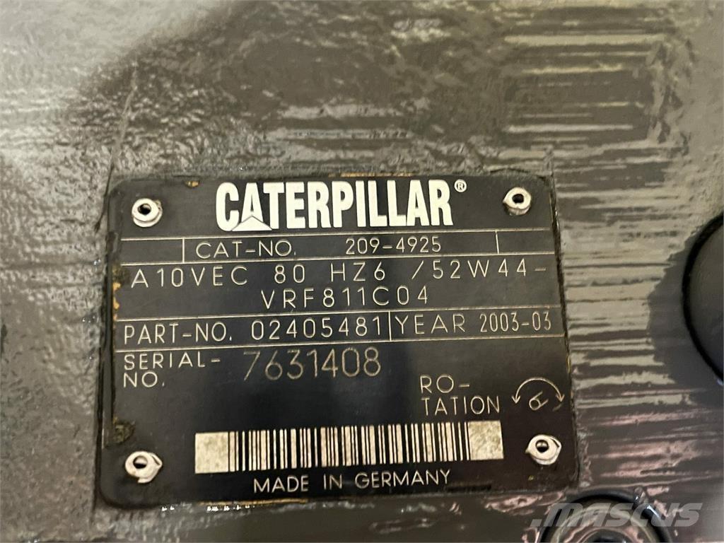 CAT 318BL Køregear Μετάδοση κίνησης
