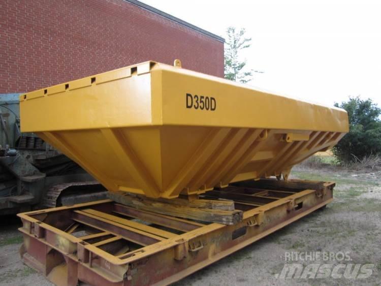 CAT D350D dumperkasse, brugt Dumpers εργοταξίου