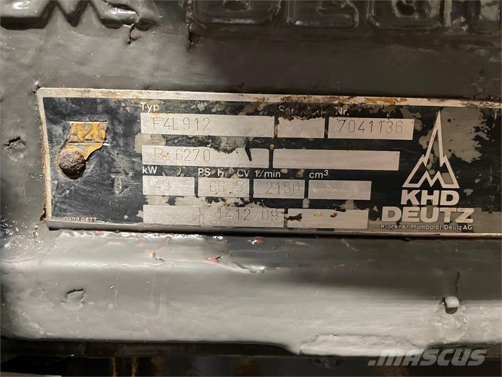 Deutz F4L 912 motor Κινητήρες