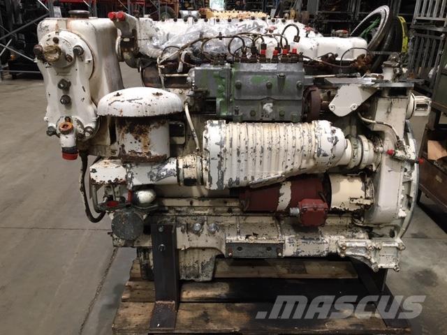 Foden type FD6 motor Κινητήρες