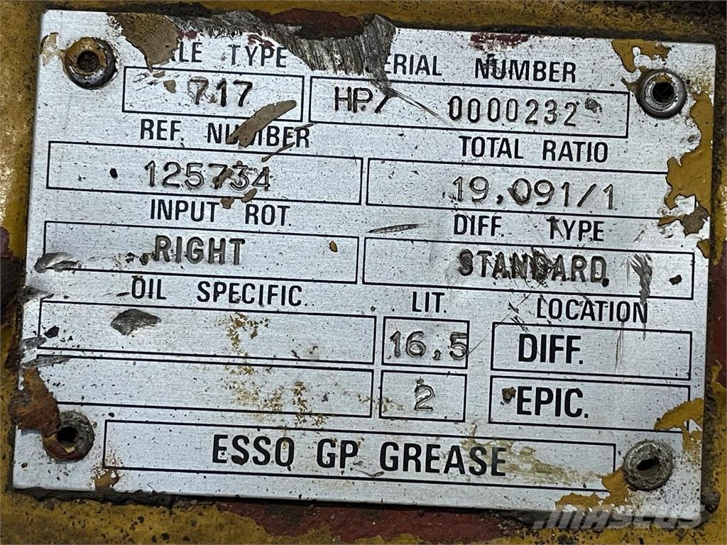  Frontaksel ex. Hydrema 906 Άξονες