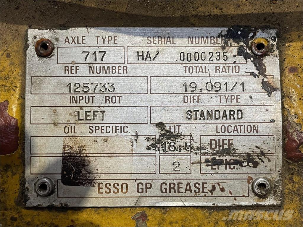  Frontaksel ex. Hydrema 906 Άξονες