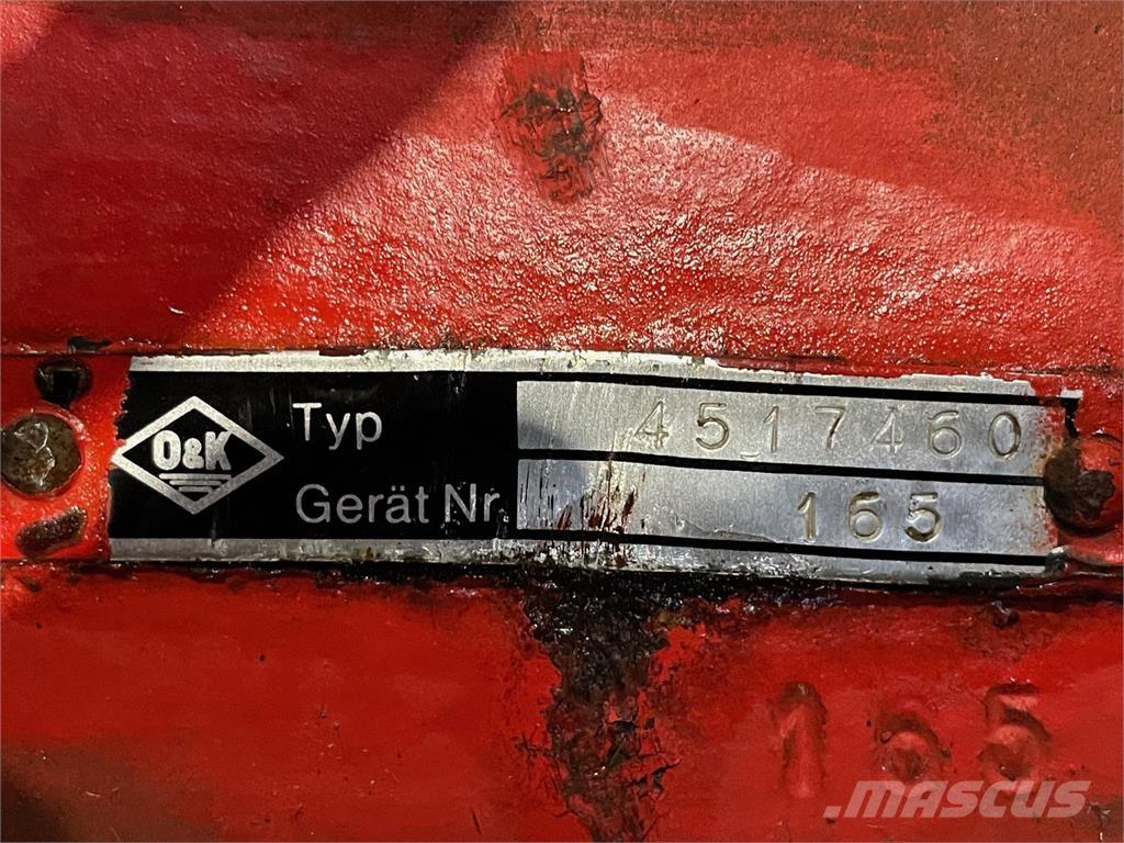  Frontaksel ex. O&K 20 Άξονες