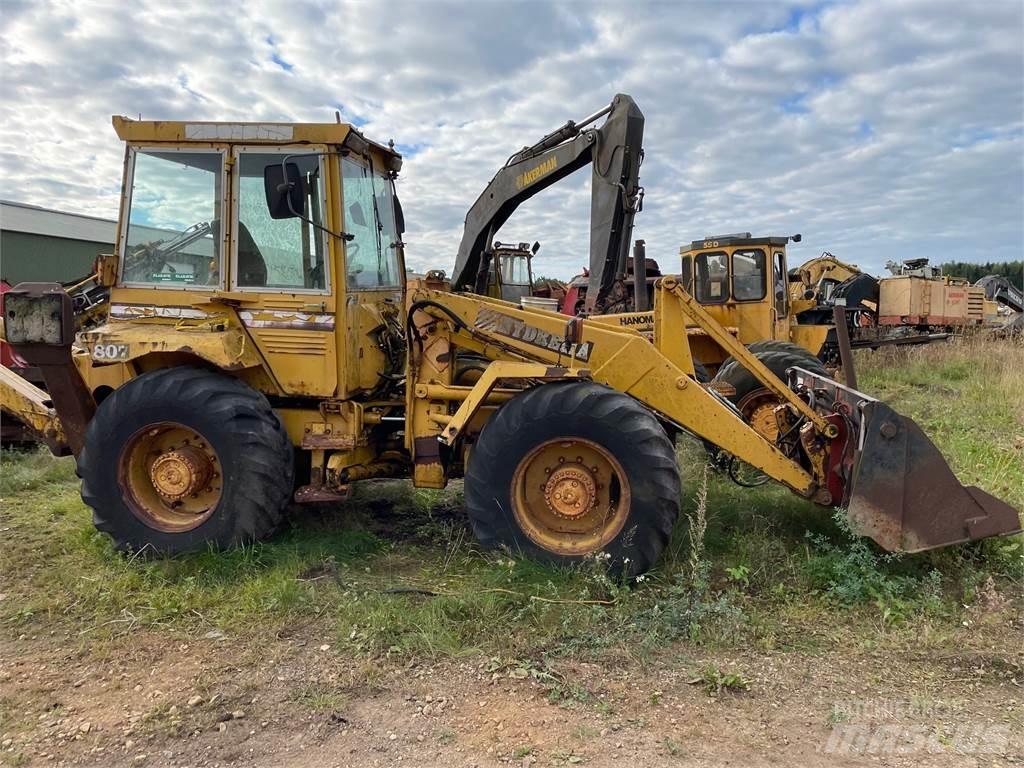Hydrema 807 til ophug Εκσκαφείς Φορτωτές τύπου JCB