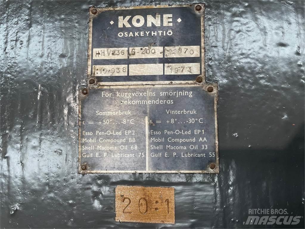 Kone Type HHV236 gear - 20:1 Μετάδοση