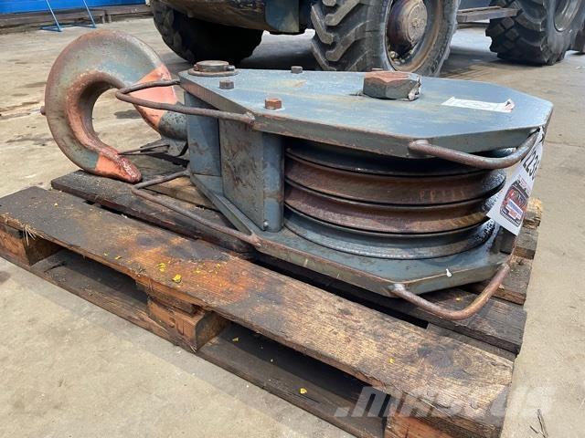  Krankrog med 3 wirehjul Εξαρτήματα και εξοπλισμός για γερανούς