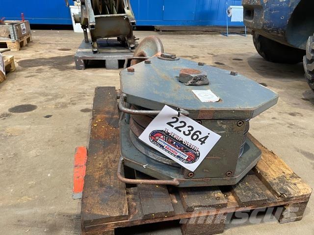  Krankrog med 3 wirehjul Εξαρτήματα και εξοπλισμός για γερανούς