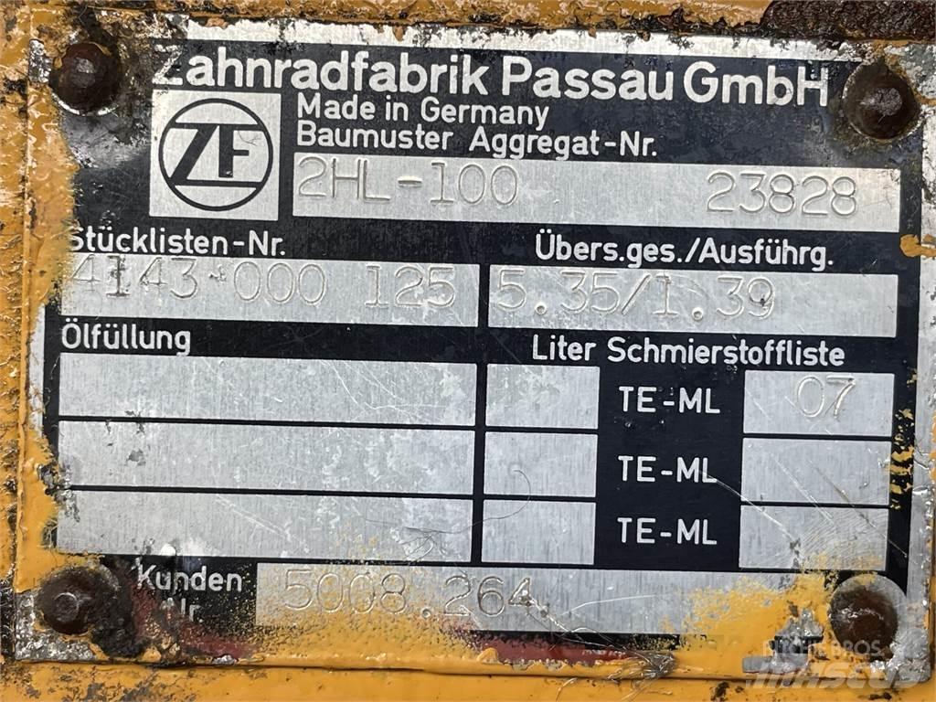 Liebherr A902 Køregear Μετάδοση κίνησης