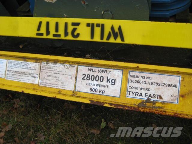  Løfteåg 21 ton - ubrugt Εξαρτήματα και εξοπλισμός για γερανούς