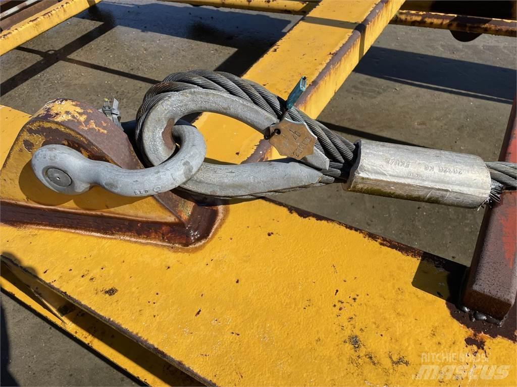 Løfteåg 42 ton Εξαρτήματα και εξοπλισμός για γερανούς