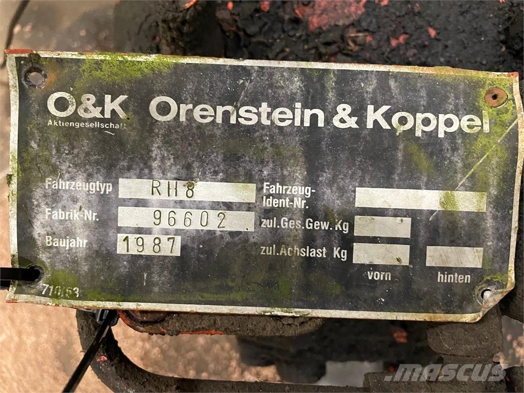 O&K RH8 Køregear Μετάδοση κίνησης