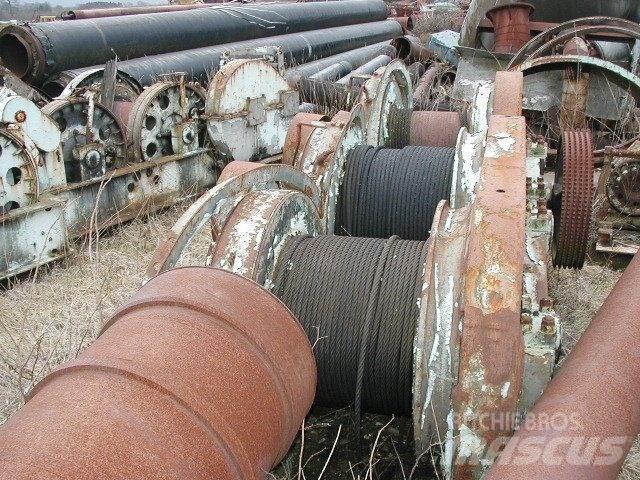  Piloteringsspil 3 tromler Αναβατόρια και ανυψωτήρες υλικών