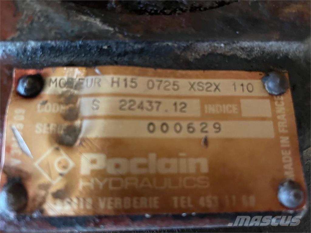 Poclain 75 Køregear Μετάδοση κίνησης