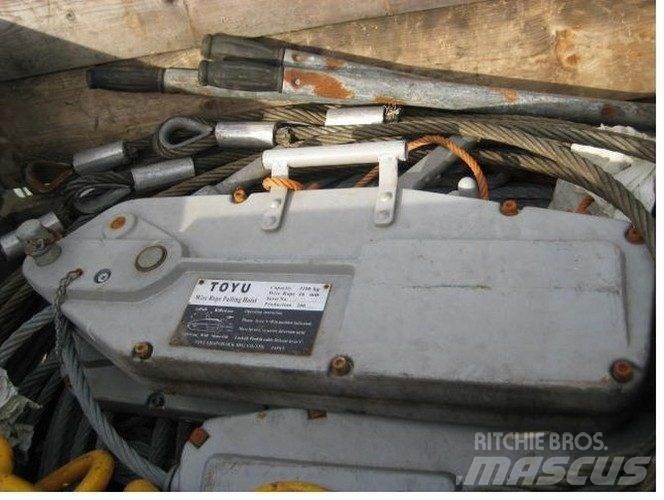  Rope pulling hoist - 3 stk. Αναβατόρια και ανυψωτήρες υλικών
