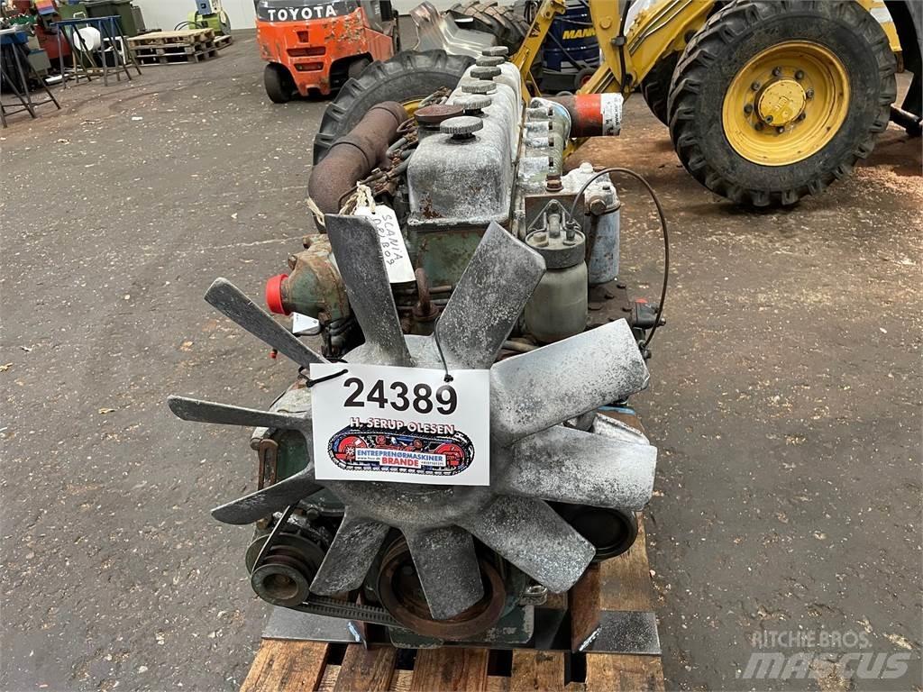 Scania D8L B09 motor. Κινητήρες