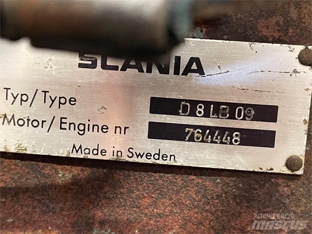 Scania D8L B09 motor. Κινητήρες