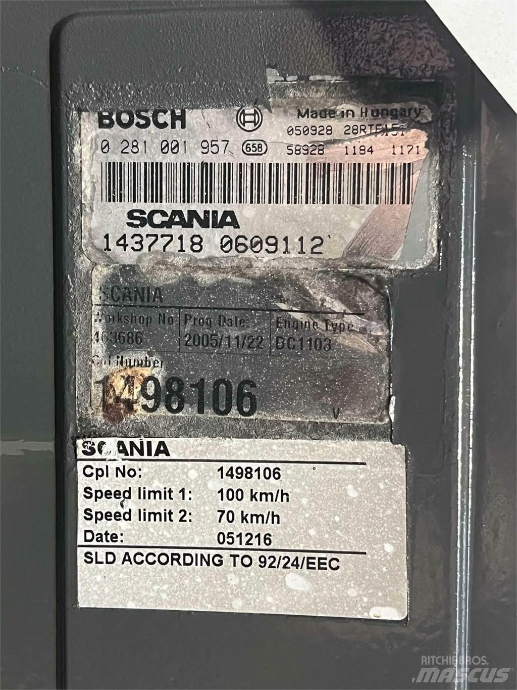 Scania DC11 03 B02 motor Κινητήρες