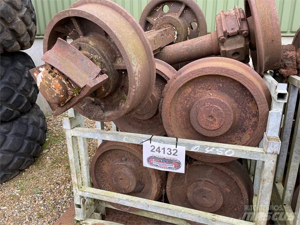  Skinnehjul ø450 mm + flange Ελαστικά και ζάντες