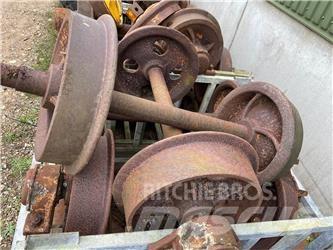  Skinnehjul ø450 mm + flange Ελαστικά και ζάντες