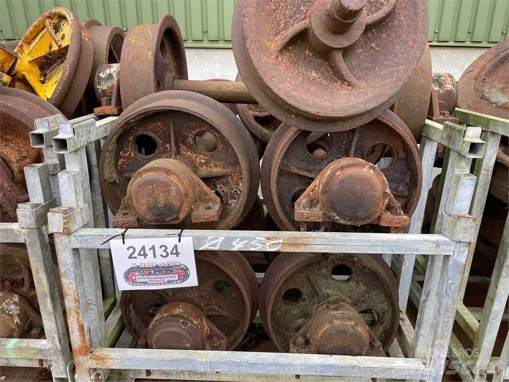  Skinnehjul ø450 mm + flange Ελαστικά και ζάντες
