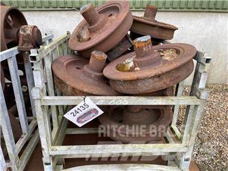  Skinnehjul, ø600 mm + flange Ελαστικά και ζάντες
