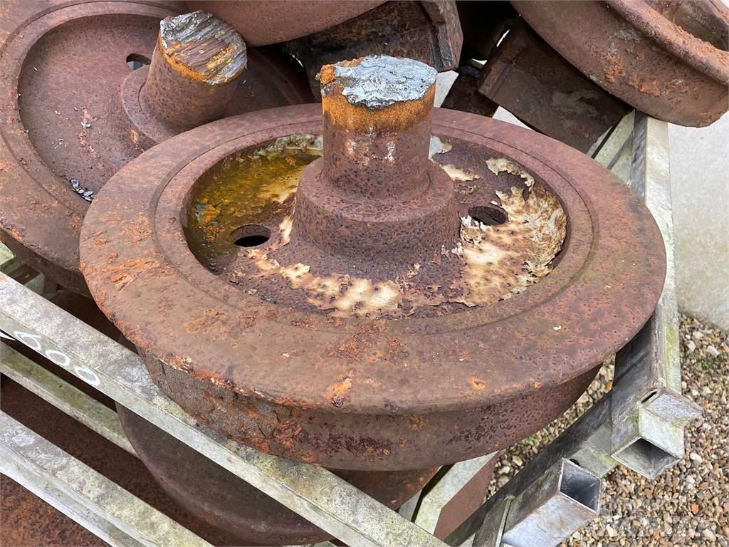  Skinnehjul, ø600 mm + flange Ελαστικά και ζάντες