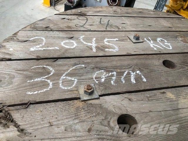  Stålwire Ø36 mm Εξαρτήματα και εξοπλισμός για γερανούς