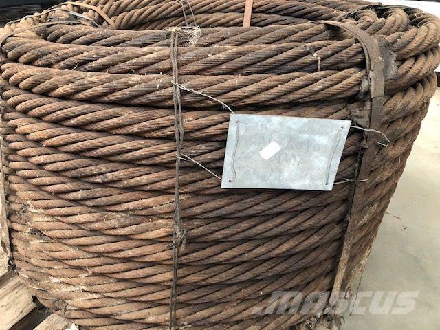  Stålwire Ø37 mm Εξαρτήματα και εξοπλισμός για γερανούς