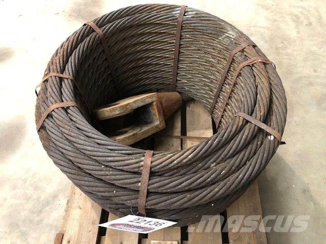  Stålwire Ø42 mm Εξαρτήματα και εξοπλισμός για γερανούς