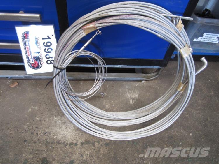  Stålwire Ø6 mm, rustfri Εξαρτήματα και εξοπλισμός για γερανούς