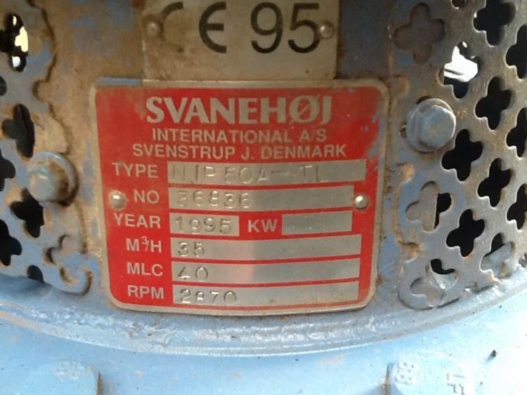  Svanehøj NP 50A-TL pumpe Αντλίες νερού