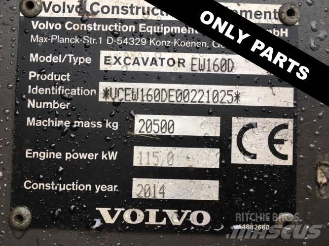 Volvo EW160D til ophug Εκσκαφείς με ερπύστριες