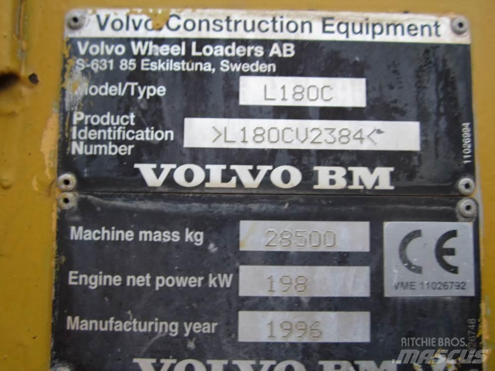 Volvo L180C til ophug Φορτωτές με λάστιχα (Τροχοφόροι)