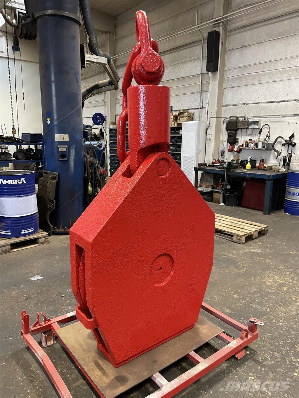  Wireblok - ca. 100 ton Εξαρτήματα και εξοπλισμός για γερανούς