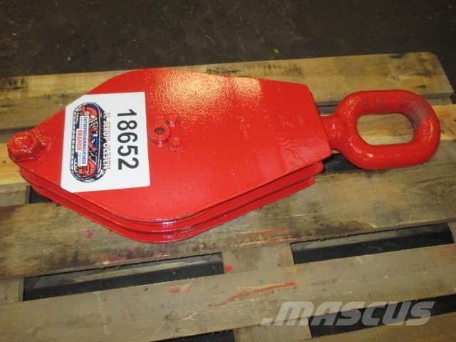  Wireblok - ca. 20 ton Εξαρτήματα και εξοπλισμός για γερανούς