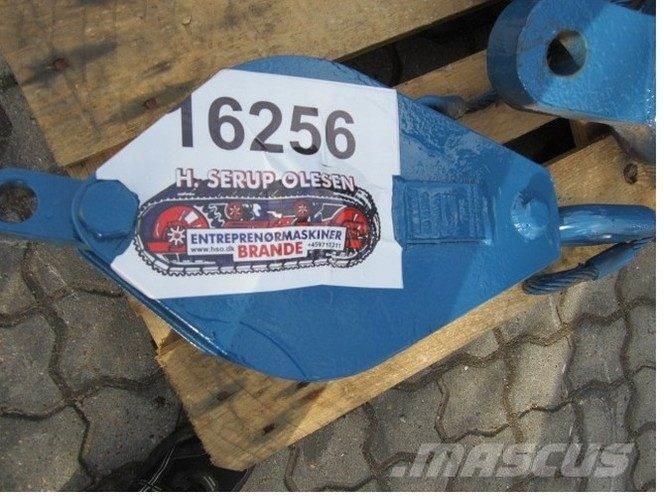  Wireblok - intet wirehjul Εξαρτήματα και εξοπλισμός για γερανούς