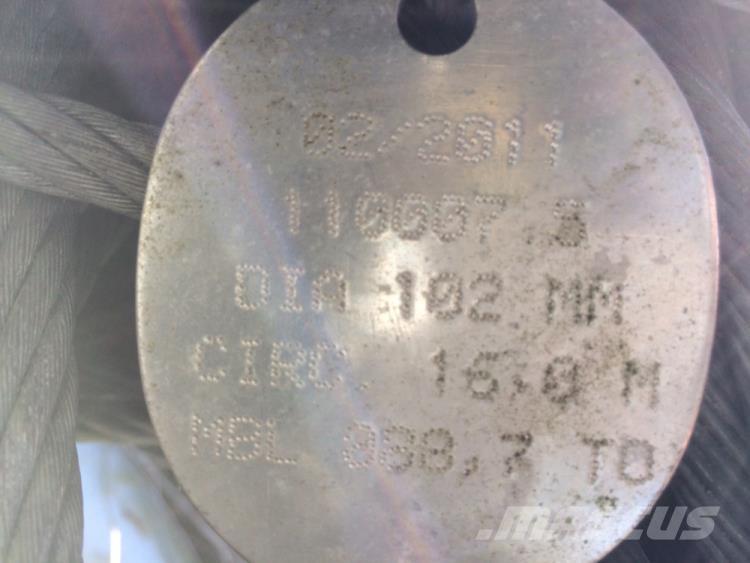  Wiresling Ø102 mm Εξαρτήματα και εξοπλισμός για γερανούς