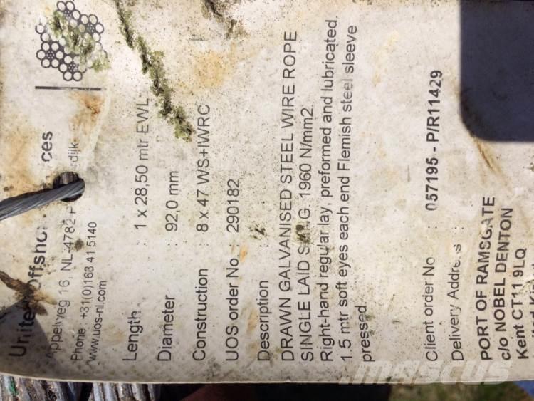  Wiresling Ø92 mm Εξαρτήματα και εξοπλισμός για γερανούς