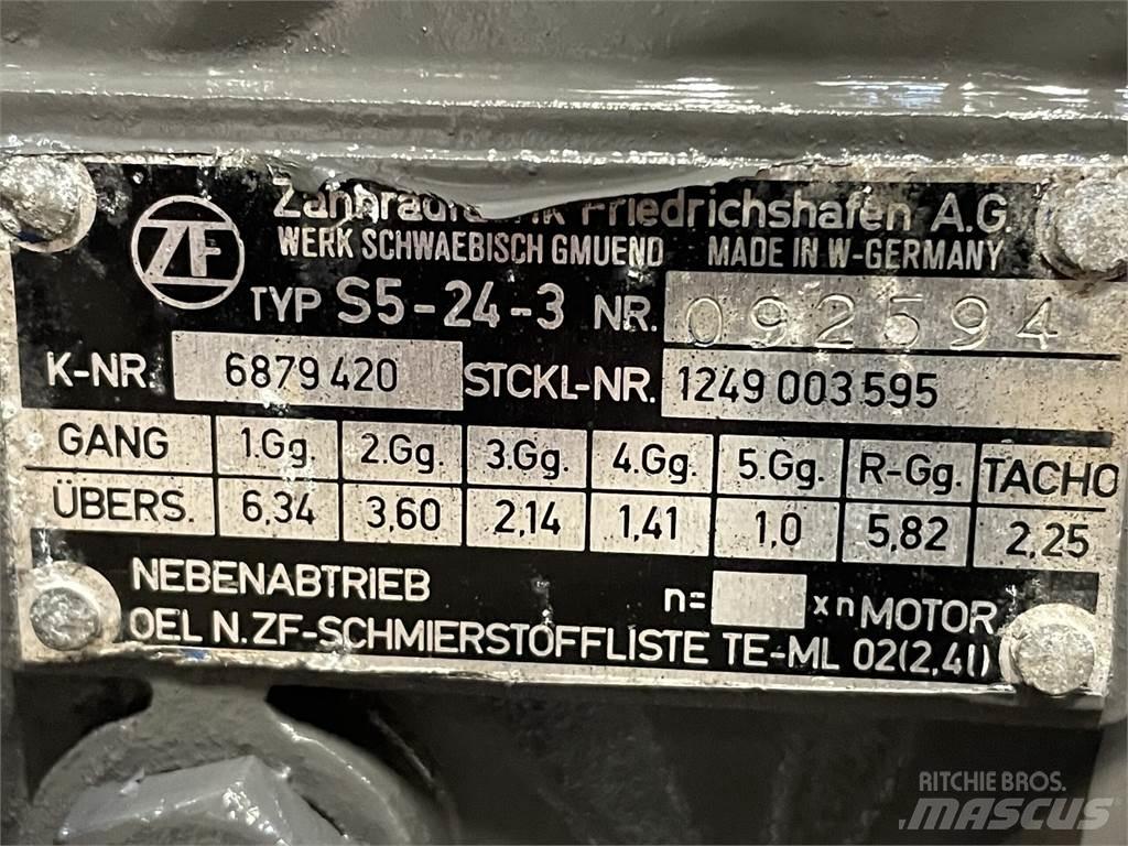ZF gearkasse type S5-24-3 Μετάδοση κίνησης