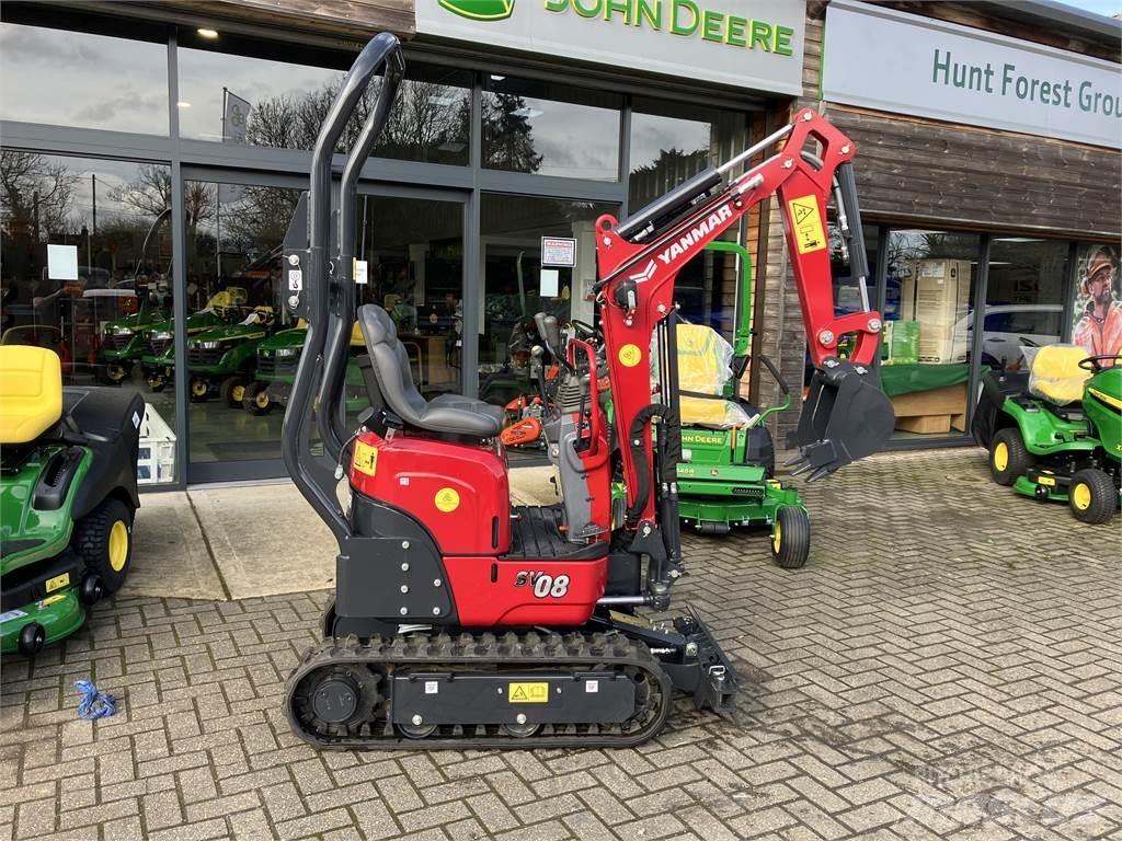 Yanmar SV08 Εκσκαφείς με ερπύστριες