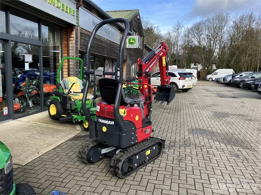 Yanmar SV08 Εκσκαφείς με ερπύστριες