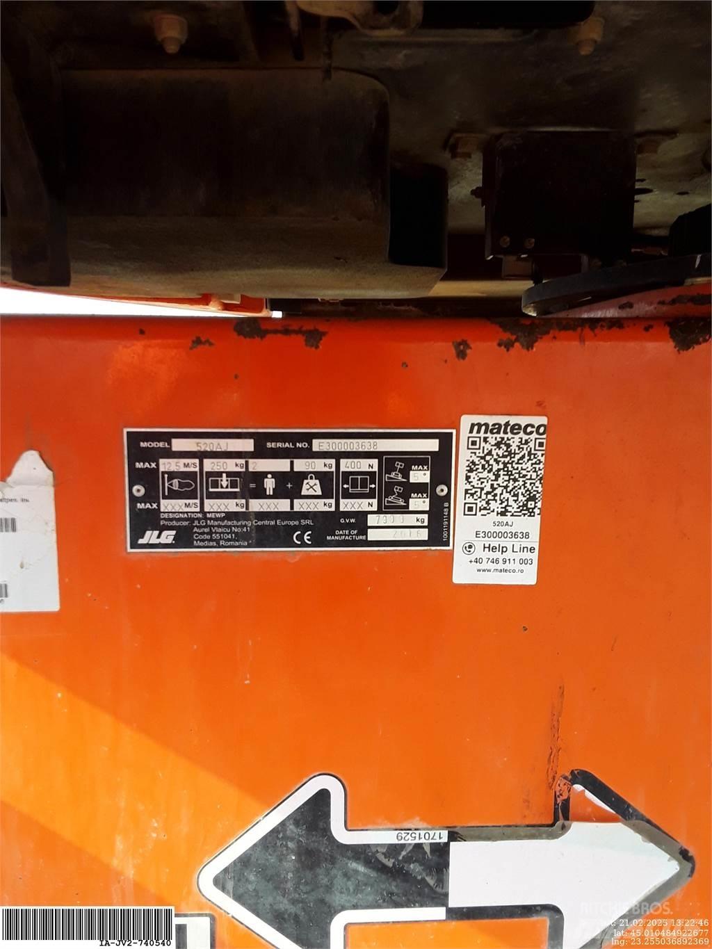 JLG 520AJ Ανυψωτήρες με αρθρωτό βραχίονα