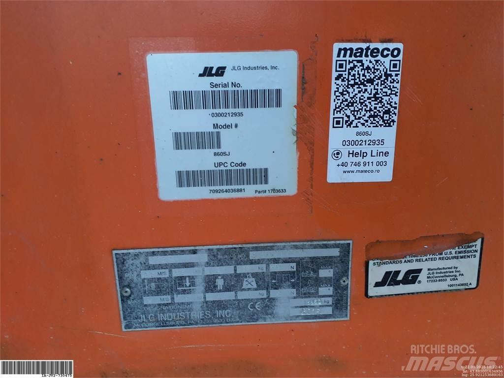 JLG 860SJ Ανυψωτήρες με αρθρωτό βραχίονα