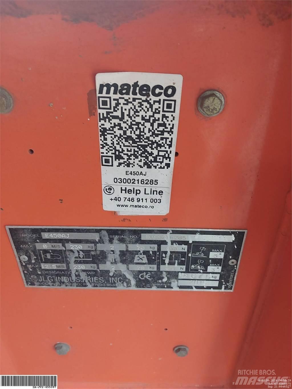 JLG E450AJ Ανυψωτήρες με αρθρωτό βραχίονα